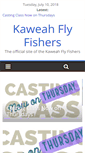 Mobile Screenshot of kaweahflyfishers.org